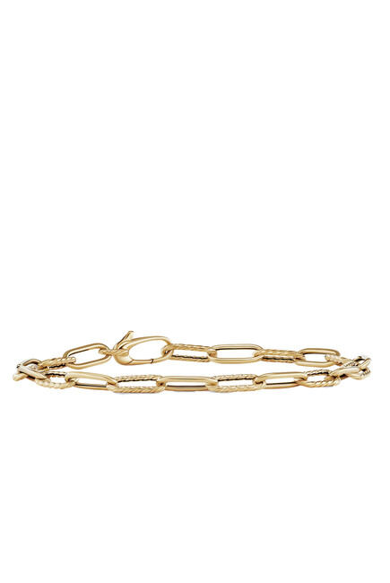 DY Madison Chain Bracelet, 18K Yellow Gold